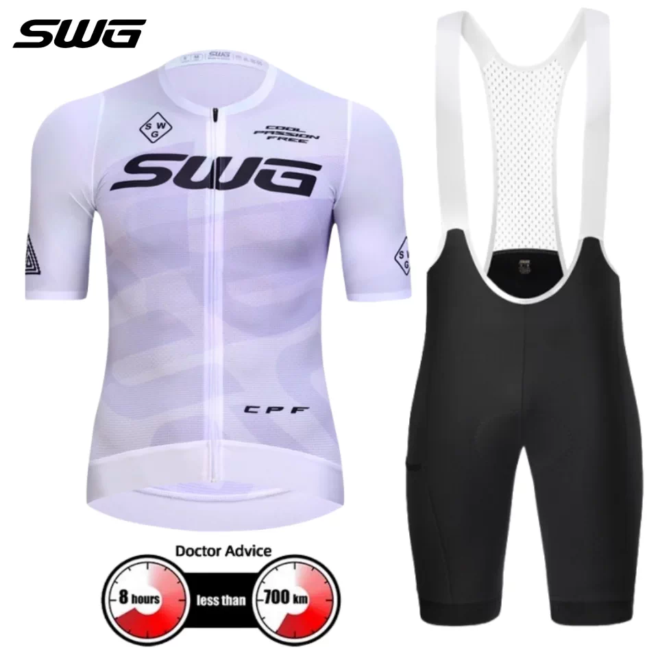 Áo đi xe đạp SWG Mingsheng dành cho nam ngắn tay co giãn cao mùa xuân hè đi xe đạp đường trường chuyên nghiệp thoáng khí nhanh khô thấm mồ hôi thoải mái