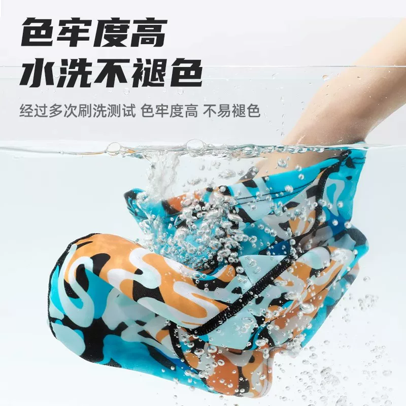Mặt nạ chống nắng bơi lội cho nữ Facekini, chất liệu lụa đá, dùng cho các hoạt động dưới nước như lặn, bè, chống tia UV, chống cát, mũ che nắng, mũ bơi