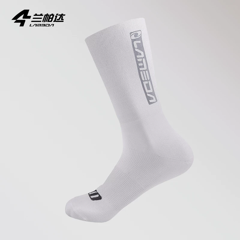 Tất đi xe đạp phản quang Lampada, độ đàn hồi cao, tất thể thao đi xe đạp cả mùa, tất đi xe đạp thoáng khí cho nam và nữ