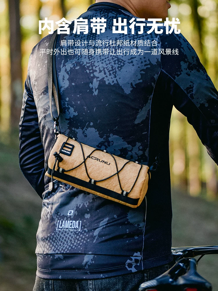 Túi xe đạp Arielun phía trước tay lái trên ống túi xe đạp đường núi chống thấm nước khung trước túi đựng điện thoại túi yên xe