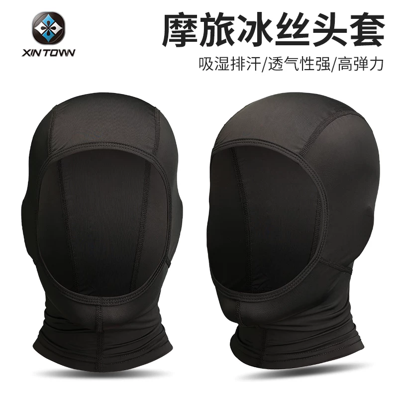 Mũ trùm đầu xe máy, mũ che nắng bằng lụa băng đặc biệt dành cho du lịch bằng xe máy, lớp lót mũ bảo hiểm xe máy, bộ sưu tập đầy đủ các thiết bị đi xe
