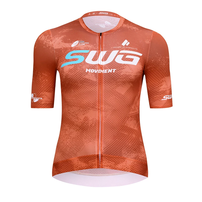 Áo thể thao đạp xe SWG Mingsheng mùa hè mới, quần đạp xe ngắn tay thoáng khí, bộ đồ đạp xe