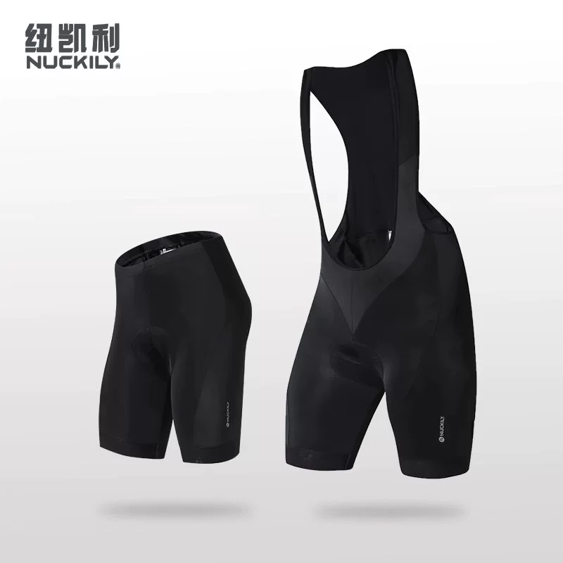 Quần short đi xe đạp nam NUCKILY, quần ba phần tư, quần dài có đệm silicon, đồ dùng mùa hè