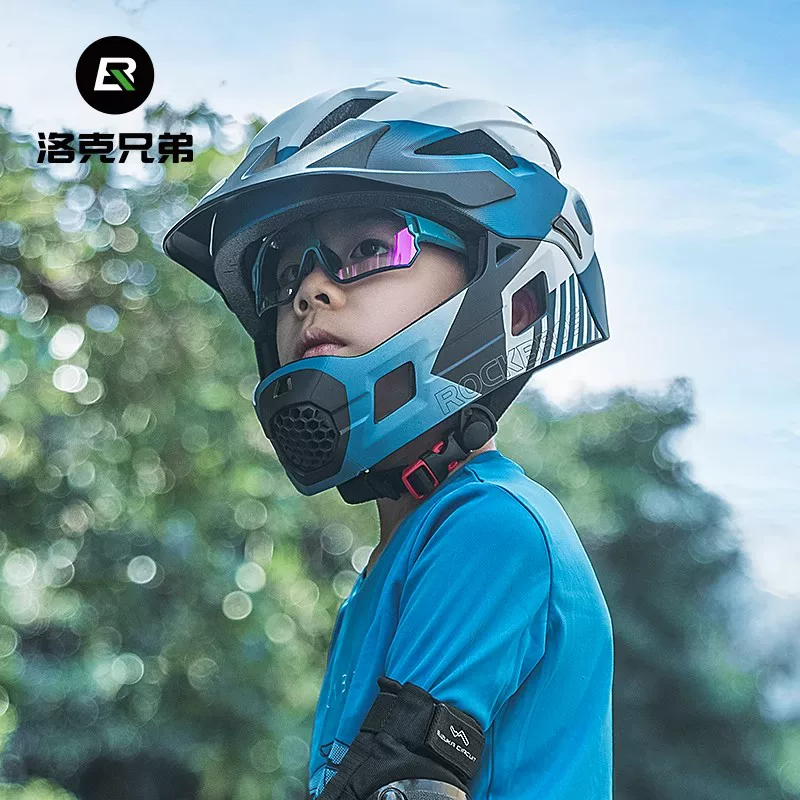Kính đi xe đạp dành cho trẻ em Rock Brothers Kính râm thể thao chống gió dành cho trẻ em dành cho bé trai và bé gái