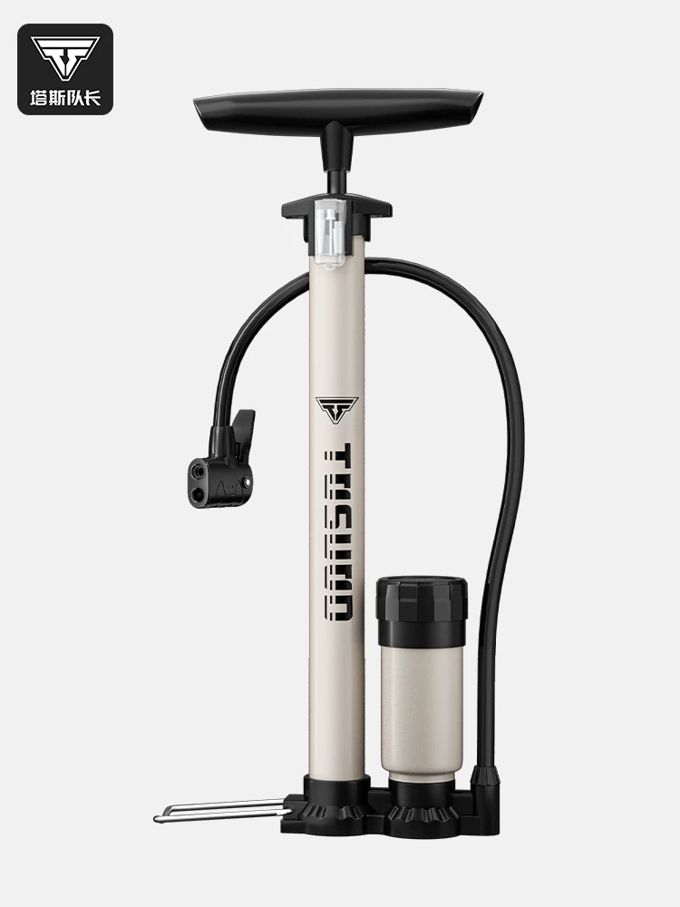 Máy bơm xe đạp Captain Tas, bơm hơi gia dụng, dùng pin điện, xe hơi, mới, thép không gỉ, ống hơi áp suất cao