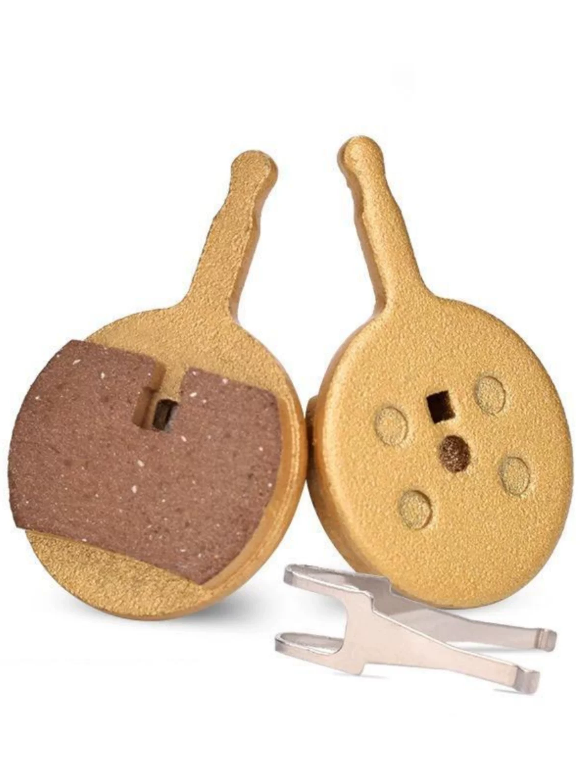 Má phanh xe đạp leo núi Merida, má phanh đĩa, má phanh dầu chống mài mòn hoàn toàn bằng kim loại, phụ kiện xe đạp đa năng phanh đĩa