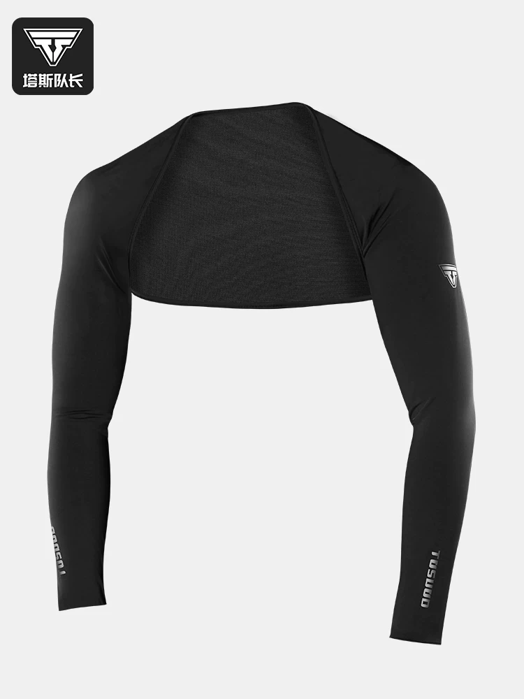 Captain Tas Ice Silk Khăn choàng chống nắng Tay áo bảo vệ cánh tay một mảnh dành cho nam Bảo vệ khỏi tia cực tím Thiết bị lái xe và đạp xe dành cho nữ