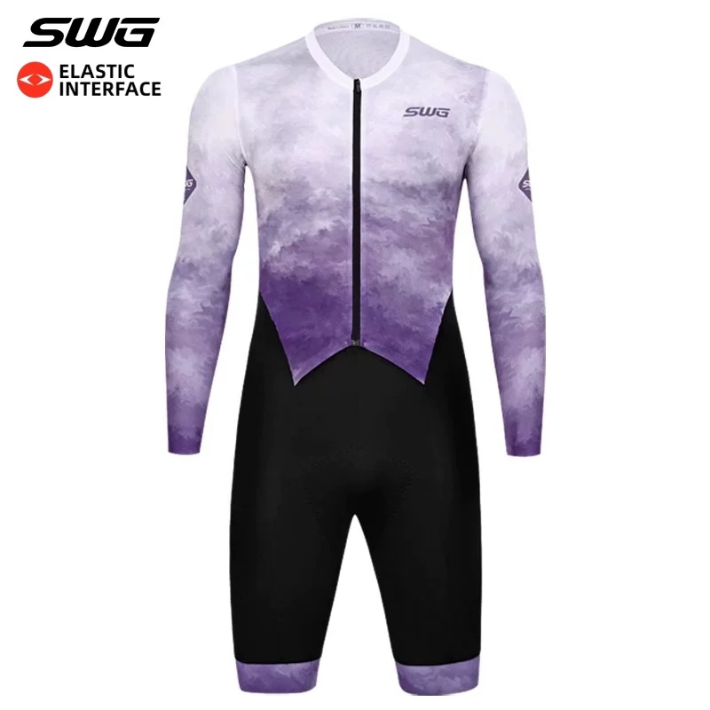 SWG Mingsheng Xuân Thu Nam Dài Tay Đi Xe Đạp Phù Hợp Với Đôi Mũi Tên Đệm Xe Đạp Đường Núi Đi Xe Đạp Thiết Bị