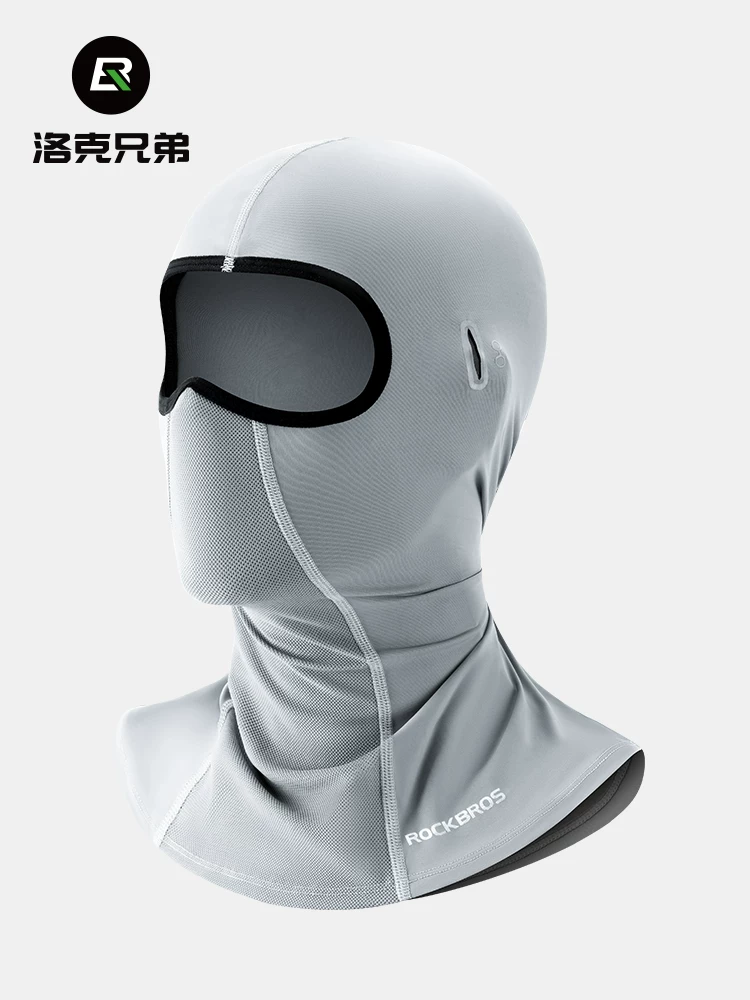 Rock Brothers băng lụa mũ đội đầu mùa hè mặt nạ chống nắng đi xe đạp khăn mặt nam nữ xe máy khăn mặt bảo vệ mặt