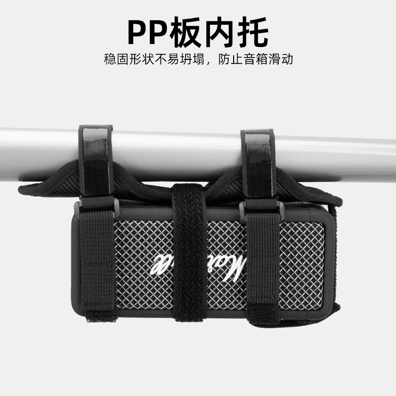 Dây đeo loa xe đạp Rock Brothers Dây đeo loa đi xe đạp Velcro Túi đựng đèn bơm dây buộc