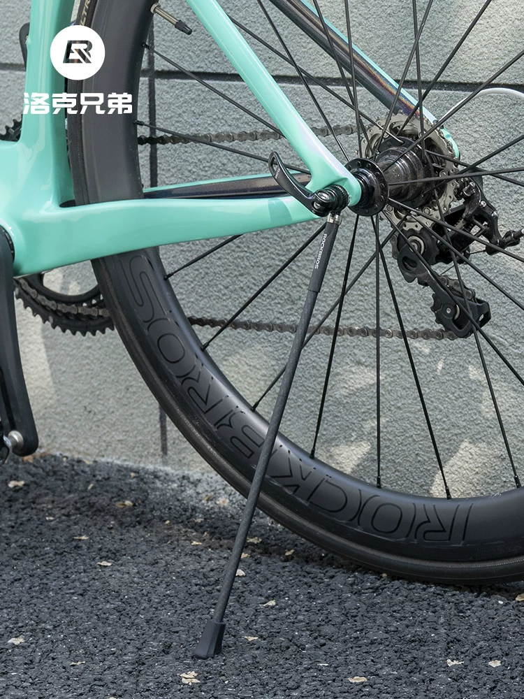 Giá đỡ xe đạp gấp bằng sợi carbon Rock Brothers, giá đỡ phía sau xe đạp leo núi, giá để xe gấp, phụ kiện xe đạp
