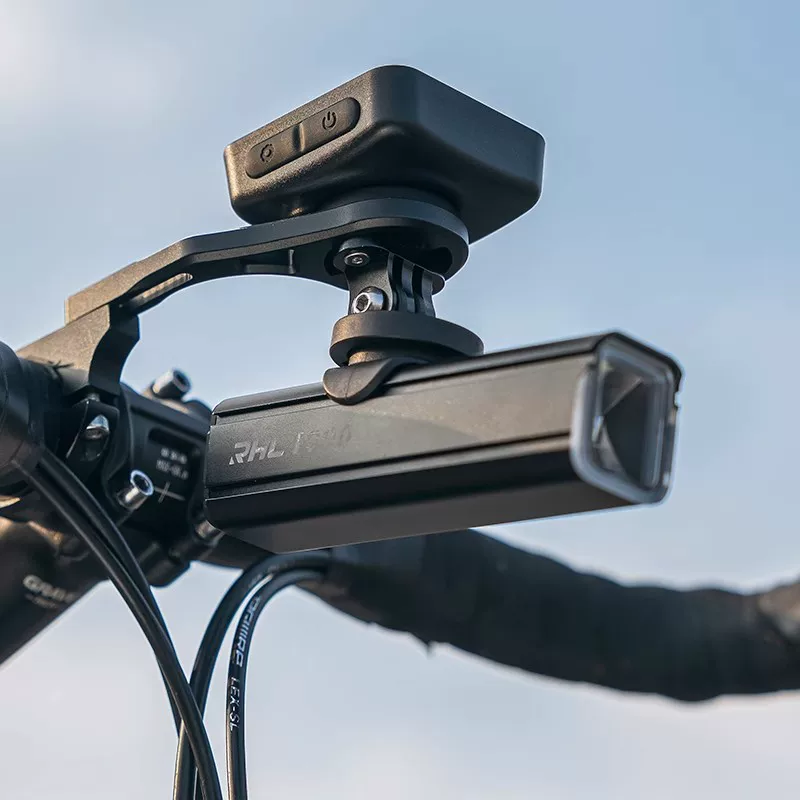 Đèn xe đạp Rock Brothers 1000 lumens, tích hợp đèn pha và máy tính, bộ phụ kiện gắn treo xe đạp