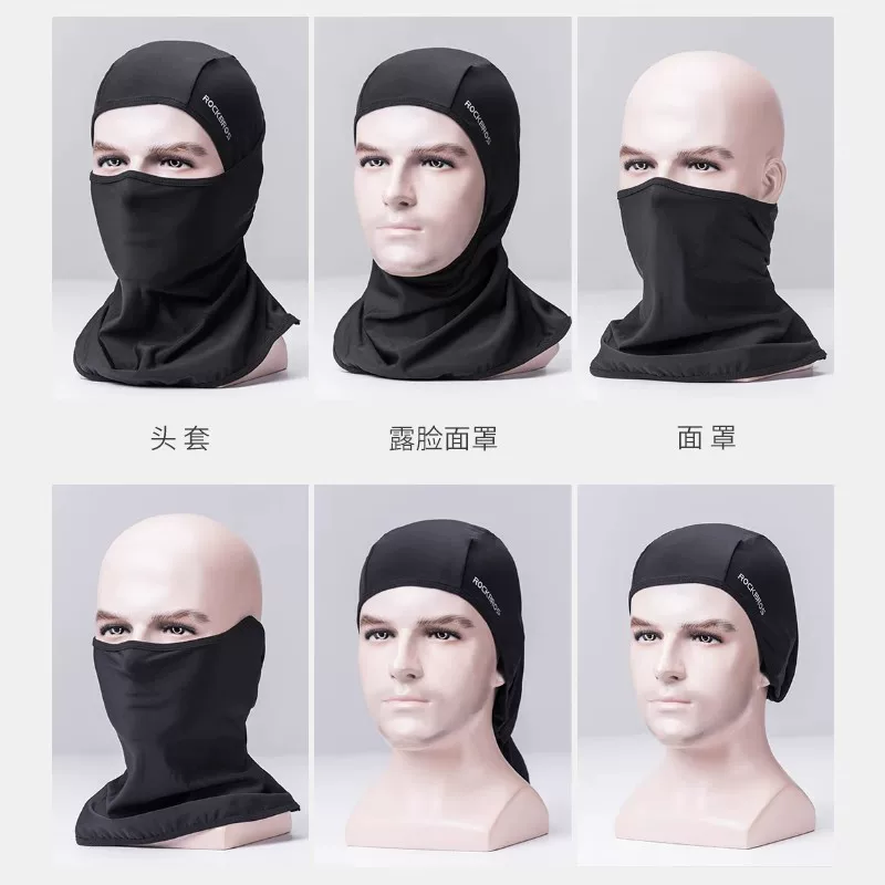 Khăn che mặt chống nắng chất liệu lụa đá mùa xuân hè, khẩu trang đi xe máy che kín mặt, chống gió, khăn quàng cổ nam nữ, đồ dùng đi xe
