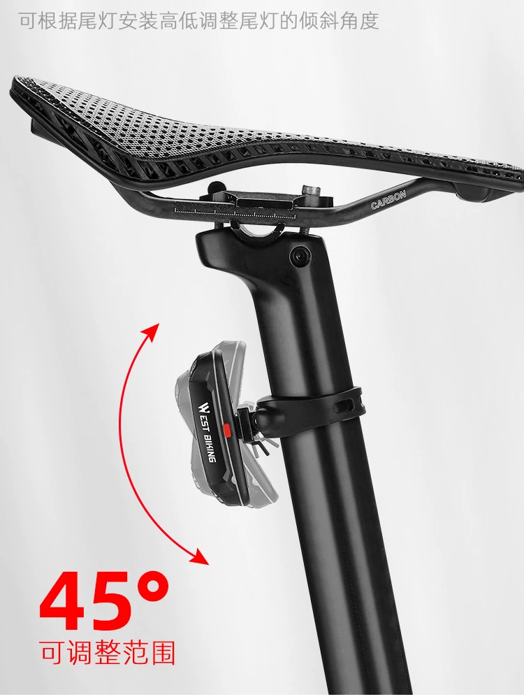 Đèn xe đạp leo núi Merida đèn hậu đa năng đi đêm độ sáng cao sạc USB xe đạp đường trường đèn hậu mạnh mẽ đèn trước