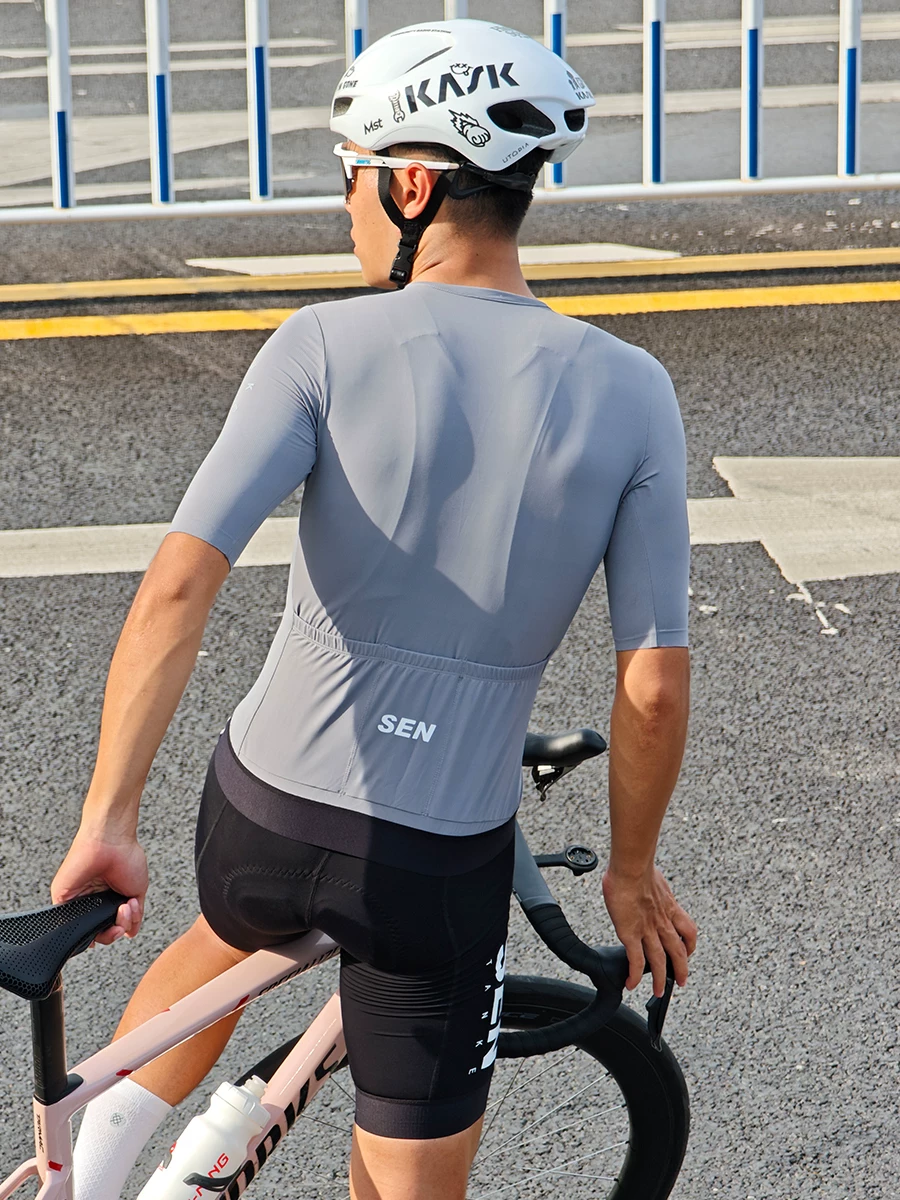 SEN Senpro Explorer Lingying Bộ áo đi xe đạp mùa hè ngắn tay thấm mồ hôi Nhanh khô Xe đạp leo núi Thiết bị xe đạp đường bộ