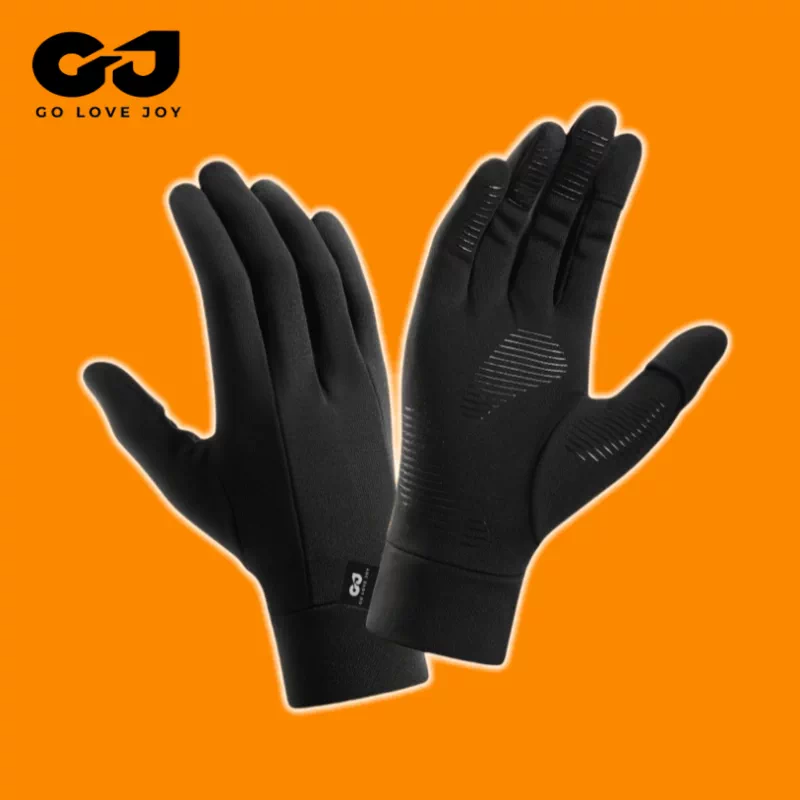 Găng tay trượt tuyết có lớp lót màn hình cảm ứng để trượt ván trên tuyết và trượt tuyết, lót lông cừu để giữ ấm, găng tay chống thấm nước, chống trượt, nhanh khô để mặc bên trong