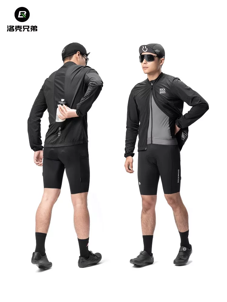 Áo khoác gió đi xe đạp Rock Brothers chống gió áo khoác đi xe đạp đường trường dài tay thoáng khí cho nam mùa xuân hè