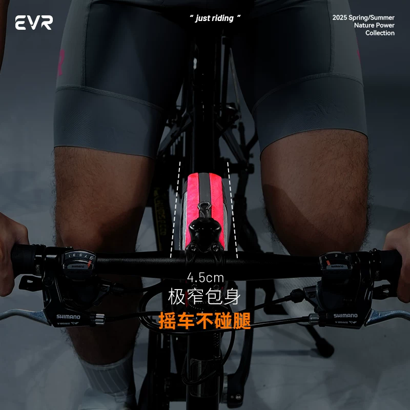 Túi xe đạp EVR chống nước, màn hình cảm ứng, túi khung trên, túi khung trước xe đạp đường trường, ngăn chia đồ dùng xe đạp, chất liệu X-PAC