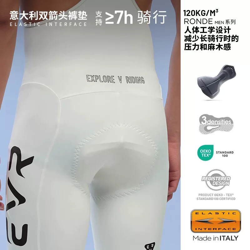 EVR-New Double Arrow Quần short đi xe đạp mùa hè dành cho nam giới không thấm mồ hôi Quần đi xe đạp đường trường liền mạch EXP