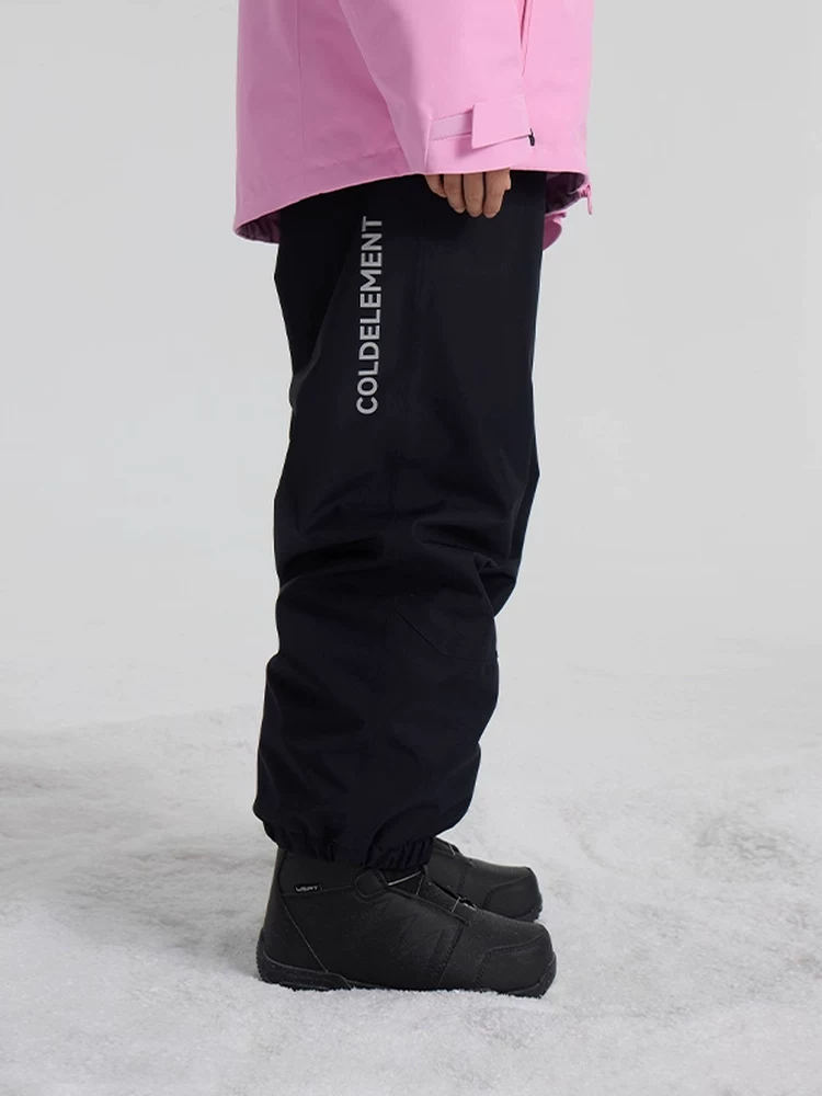 Quần trượt tuyết nữ Coldelement3L chống thấm nước, rộng rãi, dày dặn, chống mài mòn, chuyên nghiệp, dành cho trượt ván đôi