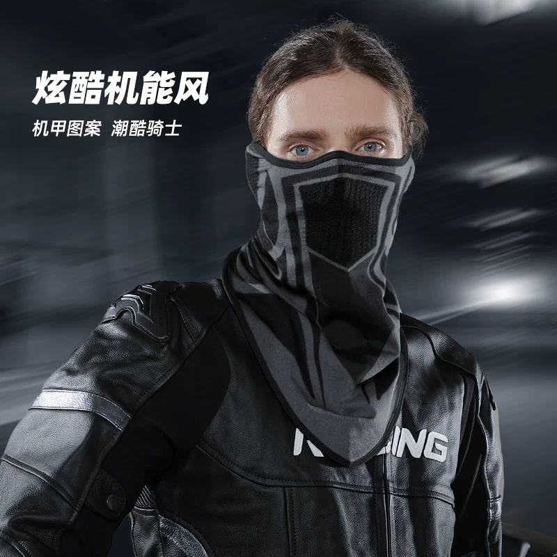 Khăn quàng cổ chống gió mùa đông cho nam, bảo vệ cổ ấm khi đi xe đạp, khẩu trang, khăn che tai khi đi xe máy