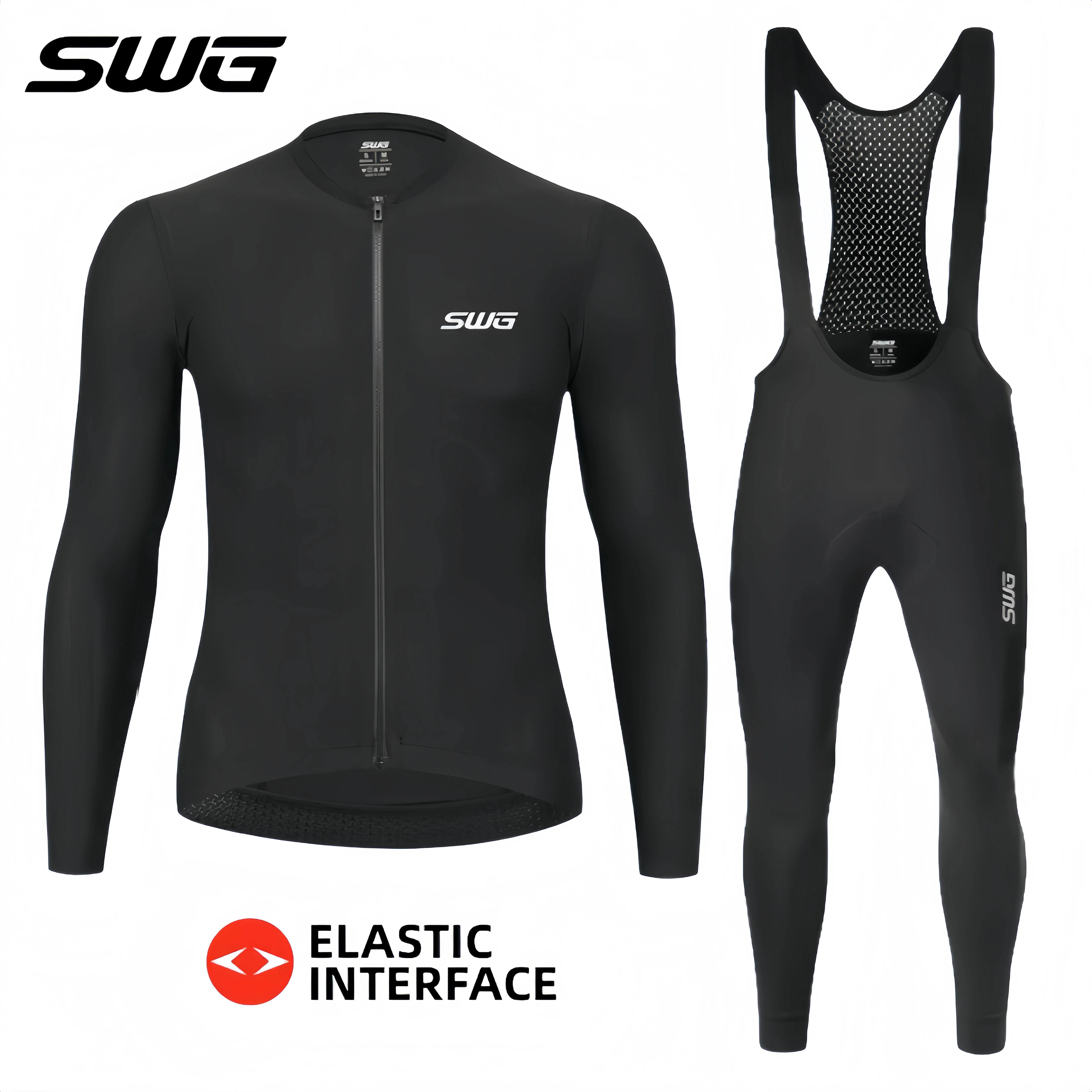 Áo đi xe đạp SWG Mingsheng dành cho nam mùa xuân thu dài tay đi xe đạp ngoài trời thấm hút ẩm quần áo khô nhanh