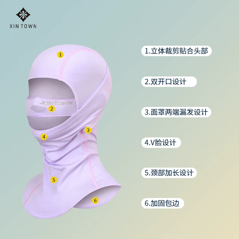Mặt nạ bảo vệ mặt khi trượt tuyết cho trẻ em, giữ ấm cổ, chống gió, chống lạnh, chống đông, mũ trùm đầu ấm áp khi đi xe đạp ngoài trời dành cho bé trai và bé gái