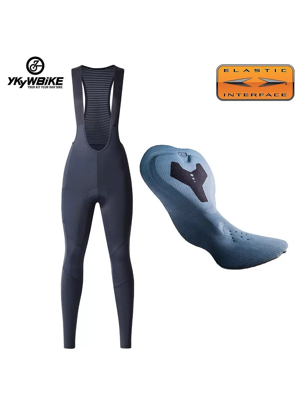 Quần đạp xe nữ YKYWBIKE mùa xuân hè, quần dài dành cho xe đạp leo núi, xe đạp đường trường, có túi đựng đồ, đệm yên xe hai mũi tên.