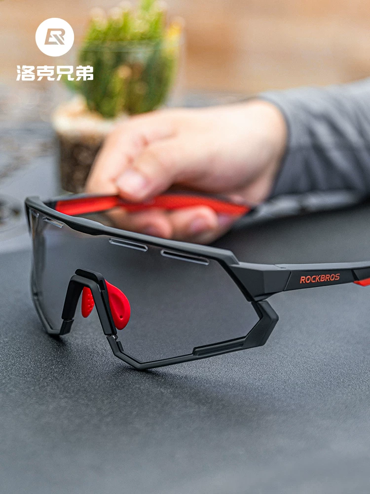 Kính đi xe đạp đổi màu chống sương mù của Rock Brothers để sử dụng ngày và đêm, kính bảo hộ chống gió dành cho xe đạp đường trường dành cho cả nam và nữ