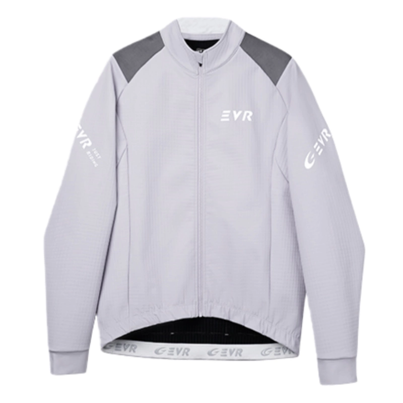 Áo đi xe đạp mùa đông EVR dành cho nam, ấm áp và lót lông cừu, áo đi xe đạp giả hai mảnh, thoáng khí và chống thấm nước