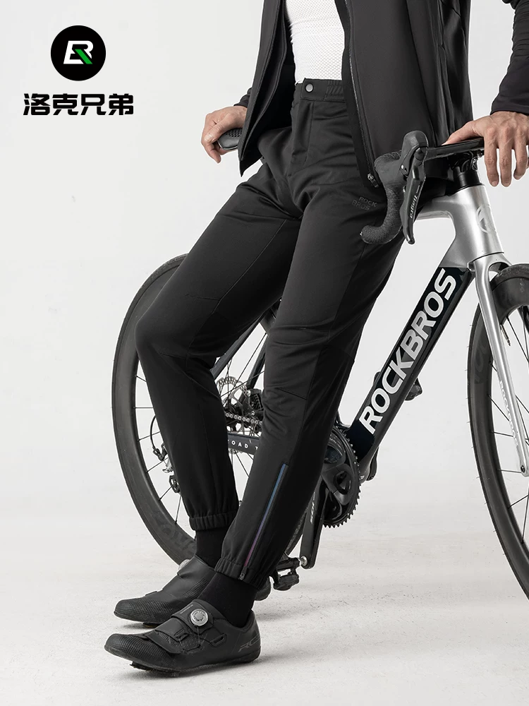Rock Brothers Quần Đi Xe Đạp Quần Thể Thao Trang Ấm Ngoài Trời Xe Đạp Đường Bộ Quần Xe Đạp Nam Mùa Đông
