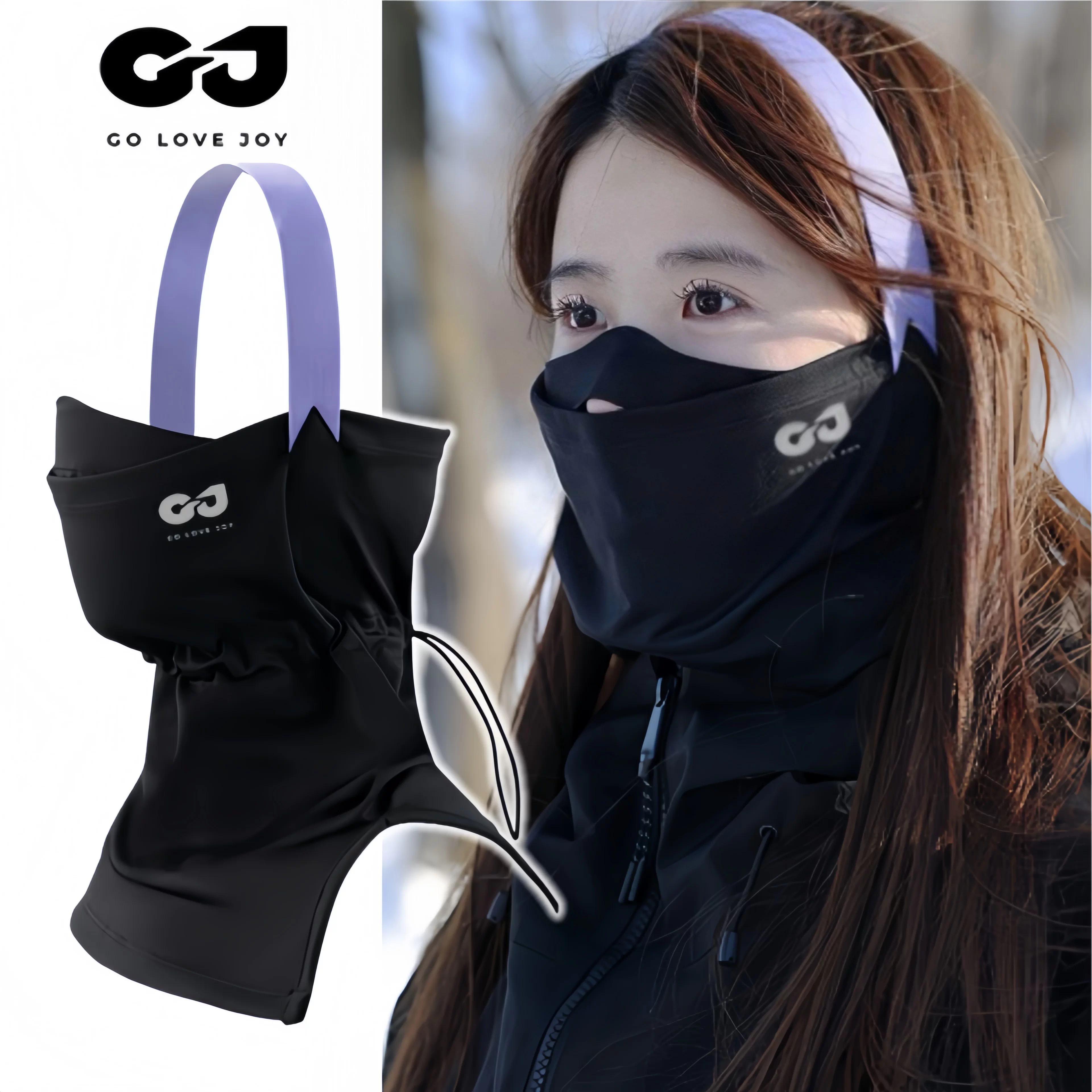 Mặt nạ trượt tuyết, bảo vệ mặt, thiết bị chống gió và giữ ấm, chống đông cho các môn thể thao ngoài trời mùa đông, bảo vệ tai nhanh khô, mũ đội đầu, bảo vệ cổ