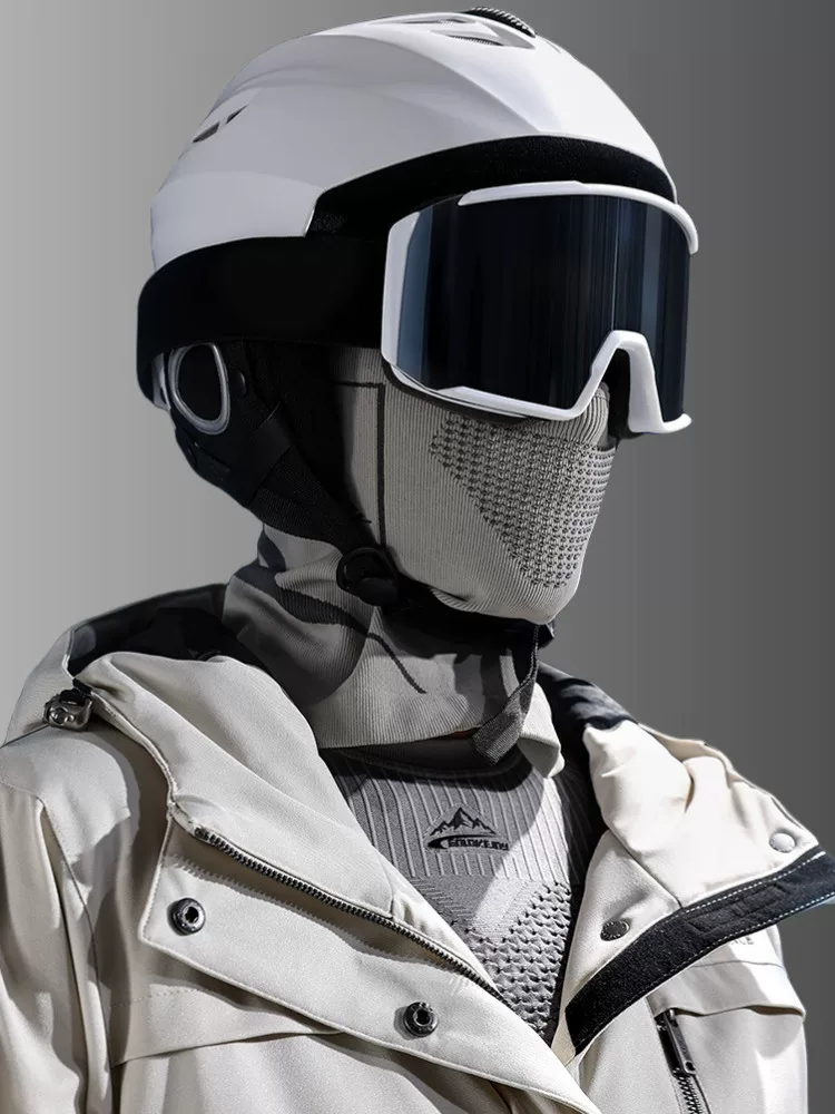 Lớp lót mũ bảo hiểm xe máy, mũ trùm đầu trượt tuyết cho nam và nữ, mặt nạ bảo vệ mặt, chống gió, chống gió, ấm áp, nhanh khô và nén khi đi xe đạp