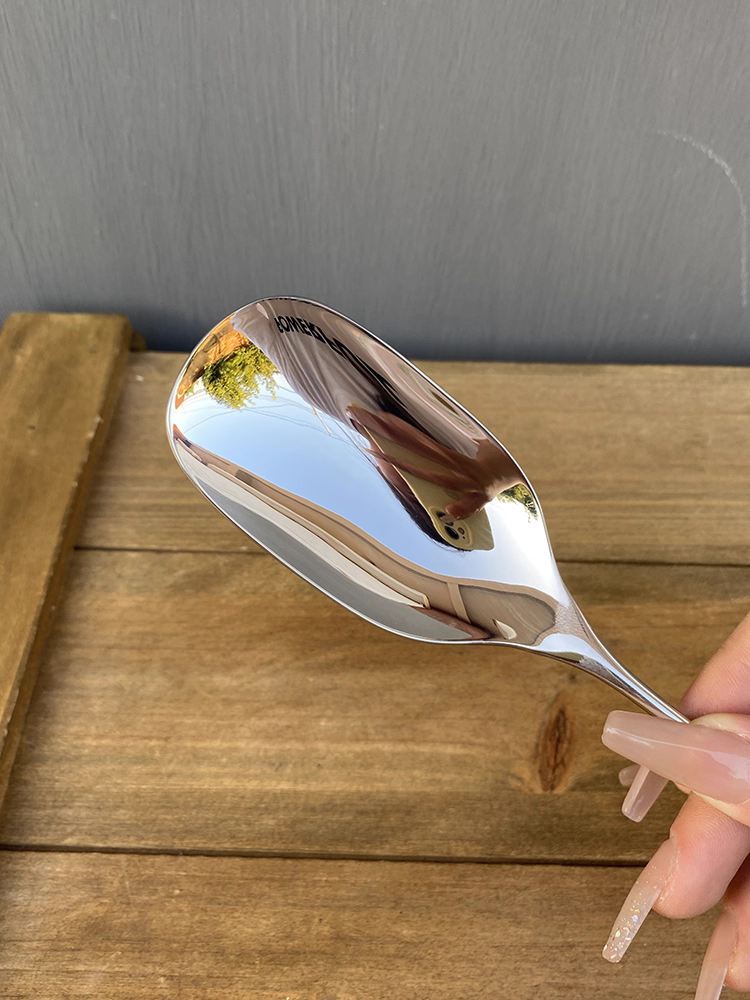 【Ưu đãi đặc biệt】Thìa phục vụ bằng thép không gỉ 1810, thìa công cộng, thìa phục vụ gia đình, thìa phục vụ có tay cầm dài cho nhà hàng khách sạn