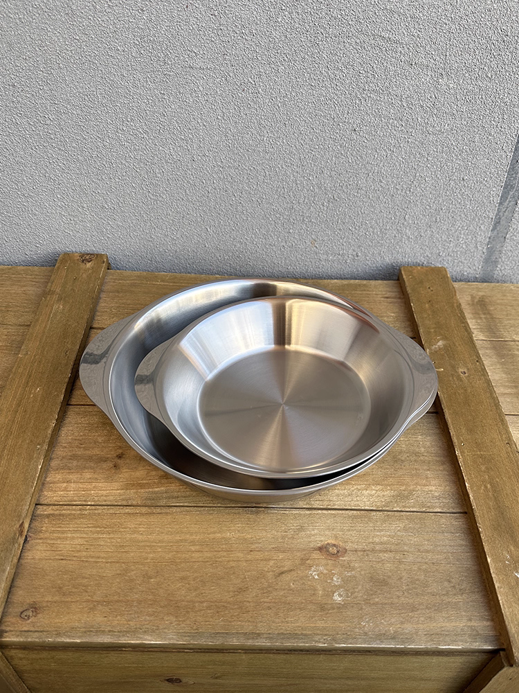 Bộ bát đĩa, chén ăn bằng thép không gỉ 304 Đức, chất lượng xuất khẩu, siêu bền, dùng cho gia đình, phù hợp với bếp từ.