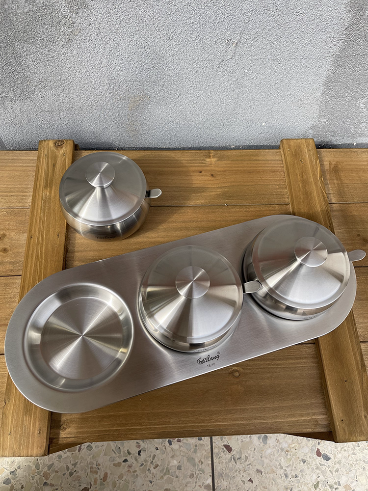 Xuất khẩu sang Đức Bộ lọ gia vị bằng thép không gỉ 304 hộp đựng gia vị hộp đựng gia vị chất lượng cao cấp