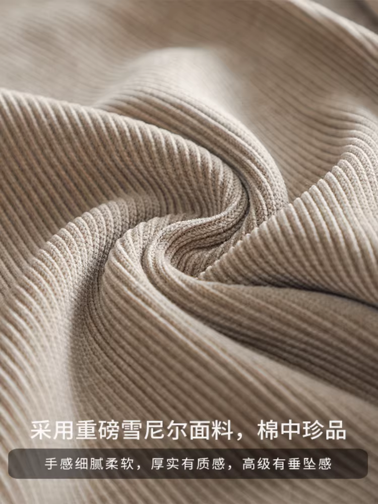 Quần Chenille dày dặn dành cho nam, quần jogger mùa đông dày dặn, quần thể thao chất liệu nhung, quần âu dáng ôm