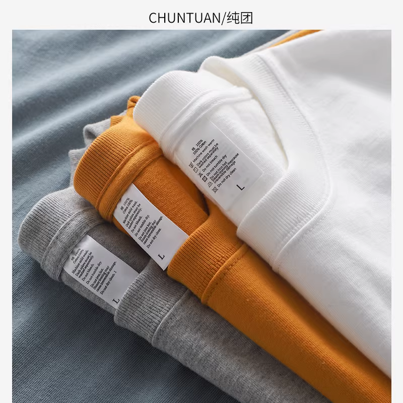 Áo thun Solona Cool Feeling 280G chất liệu dày dặn mùa hè 2025 kiểu dáng mới phong cách Mỹ chất liệu cotton nguyên chất màu trắng tinh khiết tay ngắn nam