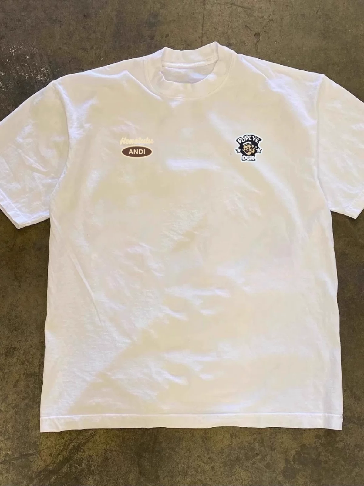 Đồ xuất khẩu dư thừa ~ Áo thun ngắn tay xuất khẩu, đã cắt mác, đã thu hồi, kiểu dáng rộng rãi, cổ tròn, thời trang phong cách ins mùa hè