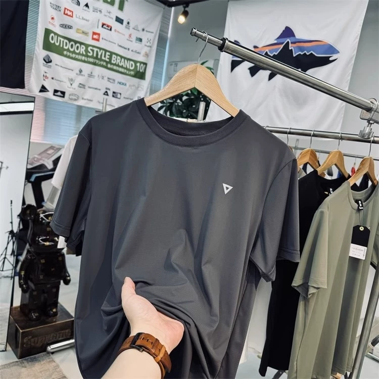 Áo thun cotton 100% tay ngắn unisex mùa hè, hàng xuất khẩu, thanh lý, giá rẻ, kiểu dáng thời trang, mới, cổ điển.