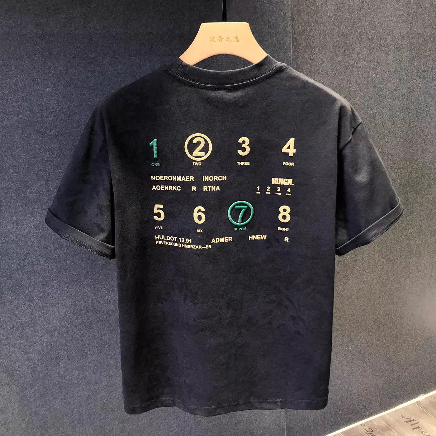 Outlet~ Hàng xuất khẩu thanh lý, giá hời phong cách cổ điển Hồng Kông, áo thun cotton nguyên chất mới dành cho nam và nữ mùa hè tay ngắn