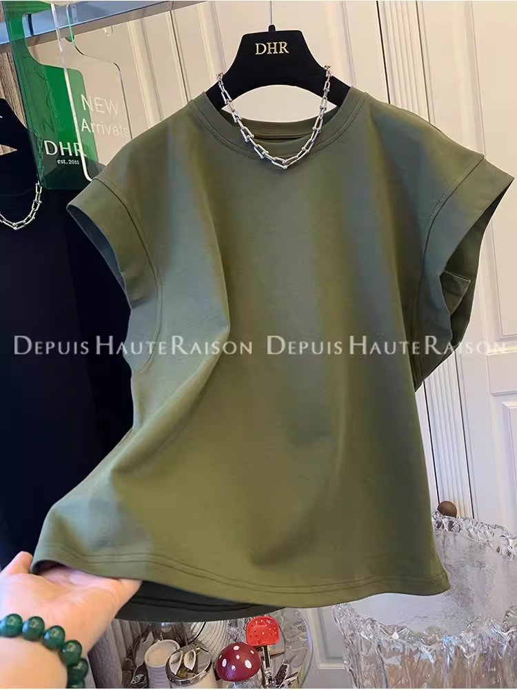 Áo ba lỗ tay bồng thời trang hè mới, hàng xuất khẩu, giá rẻ, kiểu dáng độc đáo