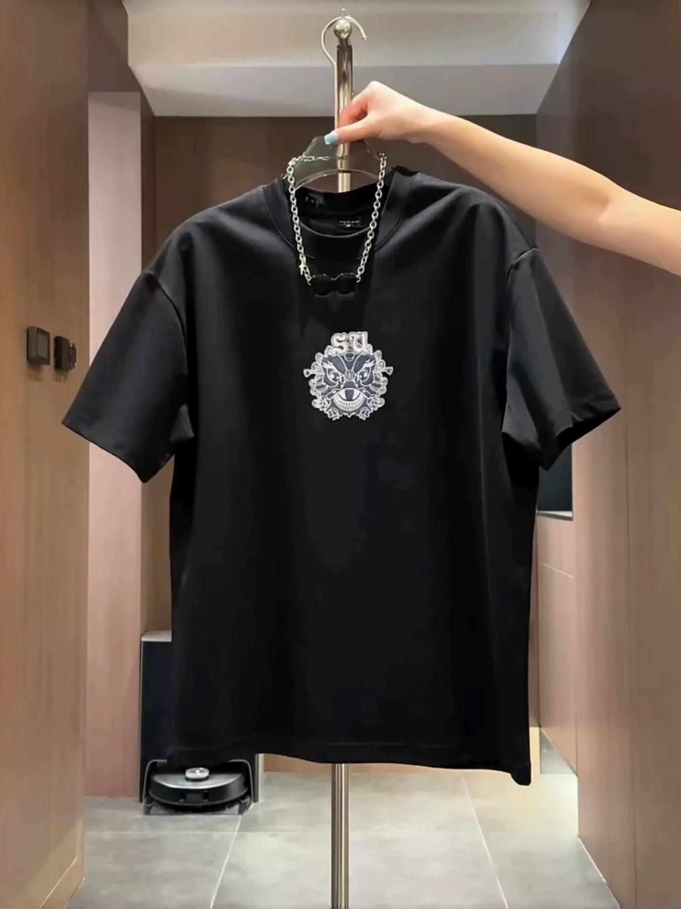 Áo thun nữ tay ngắn in hình cotton nguyên chất, hàng xuất khẩu, giá rẻ, kiểu dáng thời thượng, hàng mới
