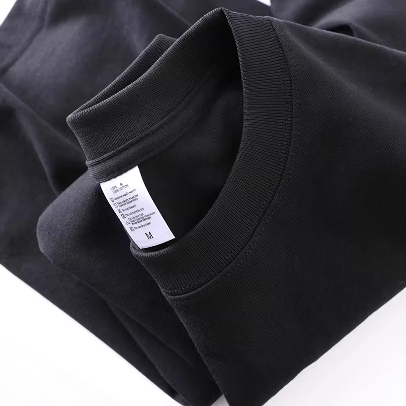 Giảm giá đặc biệt~ Hàng xuất khẩu dư thừa, giảm giá, màu trơn, chất liệu cotton nguyên chất, áo thun ngắn tay dáng rộng đa năng, kiểu mới