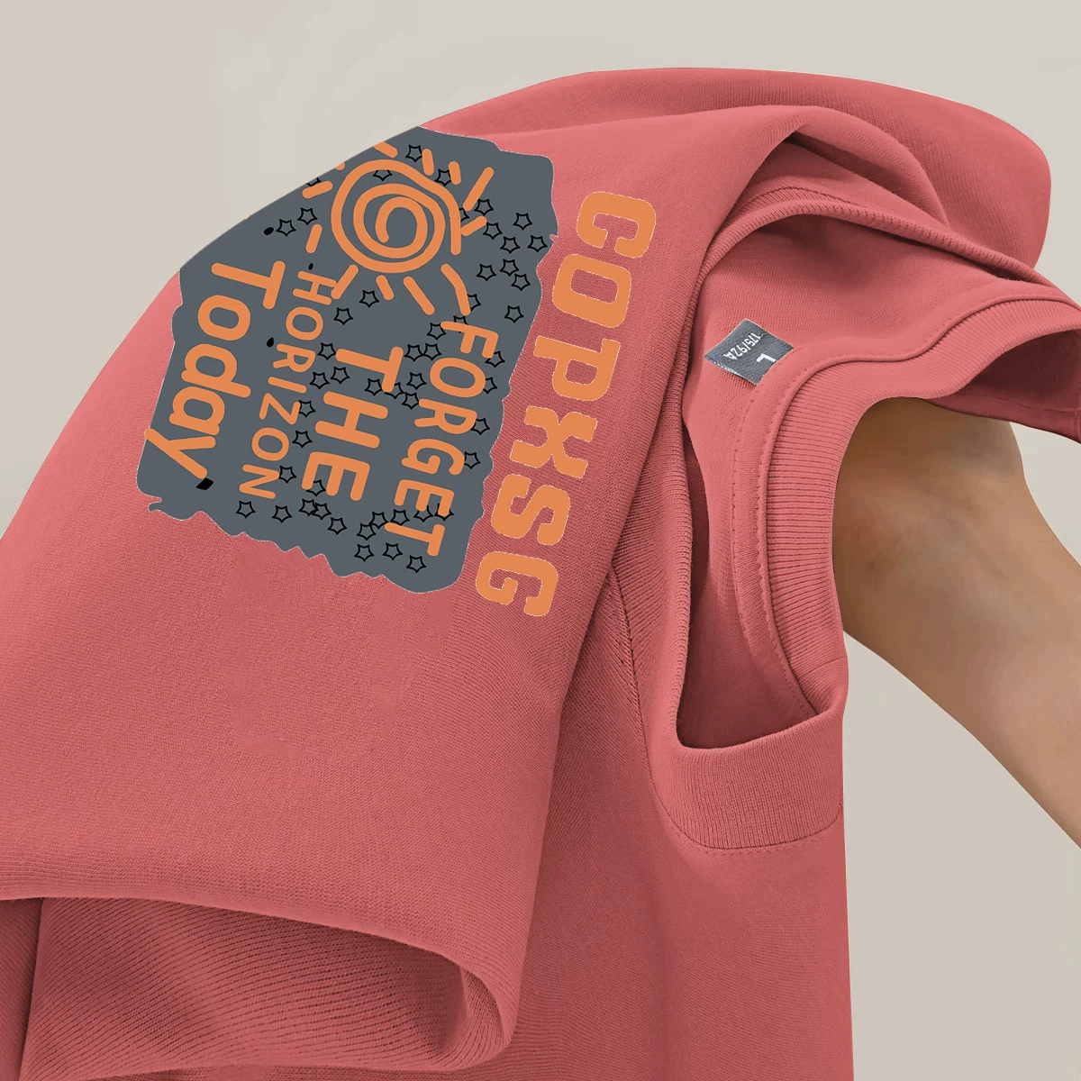 Cửa hàng Outlet~ - Hàng xuất khẩu, có tem cắt, hàng giá rẻ, áo thun ngắn tay unisex đa năng, kiểu dáng mới hè 2025