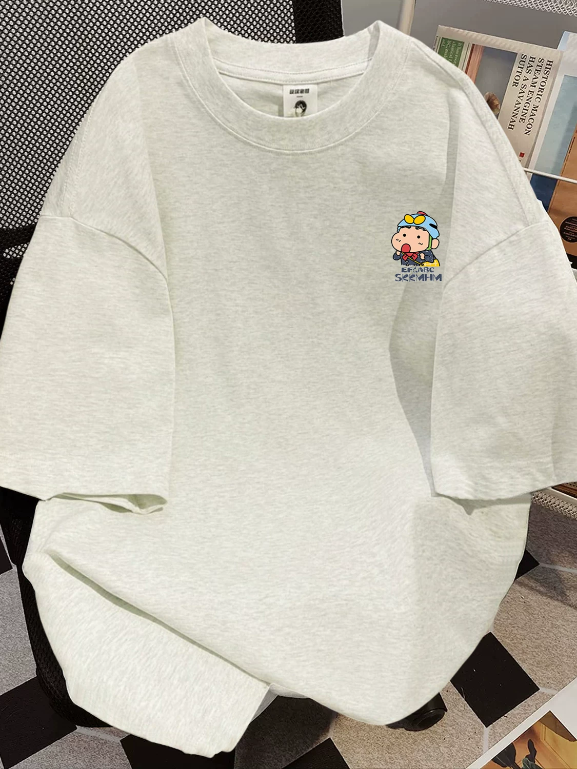 Thanh lý ngoại thương~ Khuyến mãi áo thun cotton in họa tiết cổ điển kiểu Mỹ, tay ngắn, thời trang, thương hiệu hè, unisex 2024