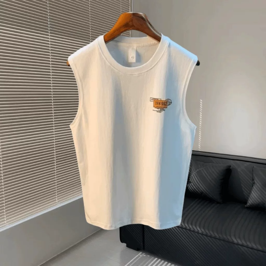 Outlet~ Hàng xuất khẩu thanh lý áo vest cổ điển Mỹ, áo thun mùa hè, áo ba lỗ thường ngày cho nam và nữ