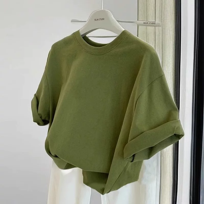 Outlet~ Hàng xuất khẩu thanh lý, áo thun ngắn tay in hình thời trang Hàn Quốc mới dành cho nam và nữ mùa hè