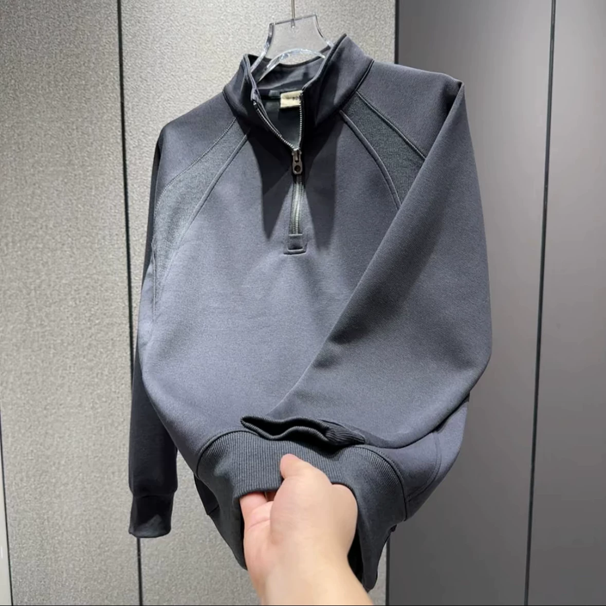 Áo khoác nỉ dài tay cao cấp, đa năng, kiểu dáng độc đáo mùa thu, hàng xuất khẩu, giá ưu đãi.