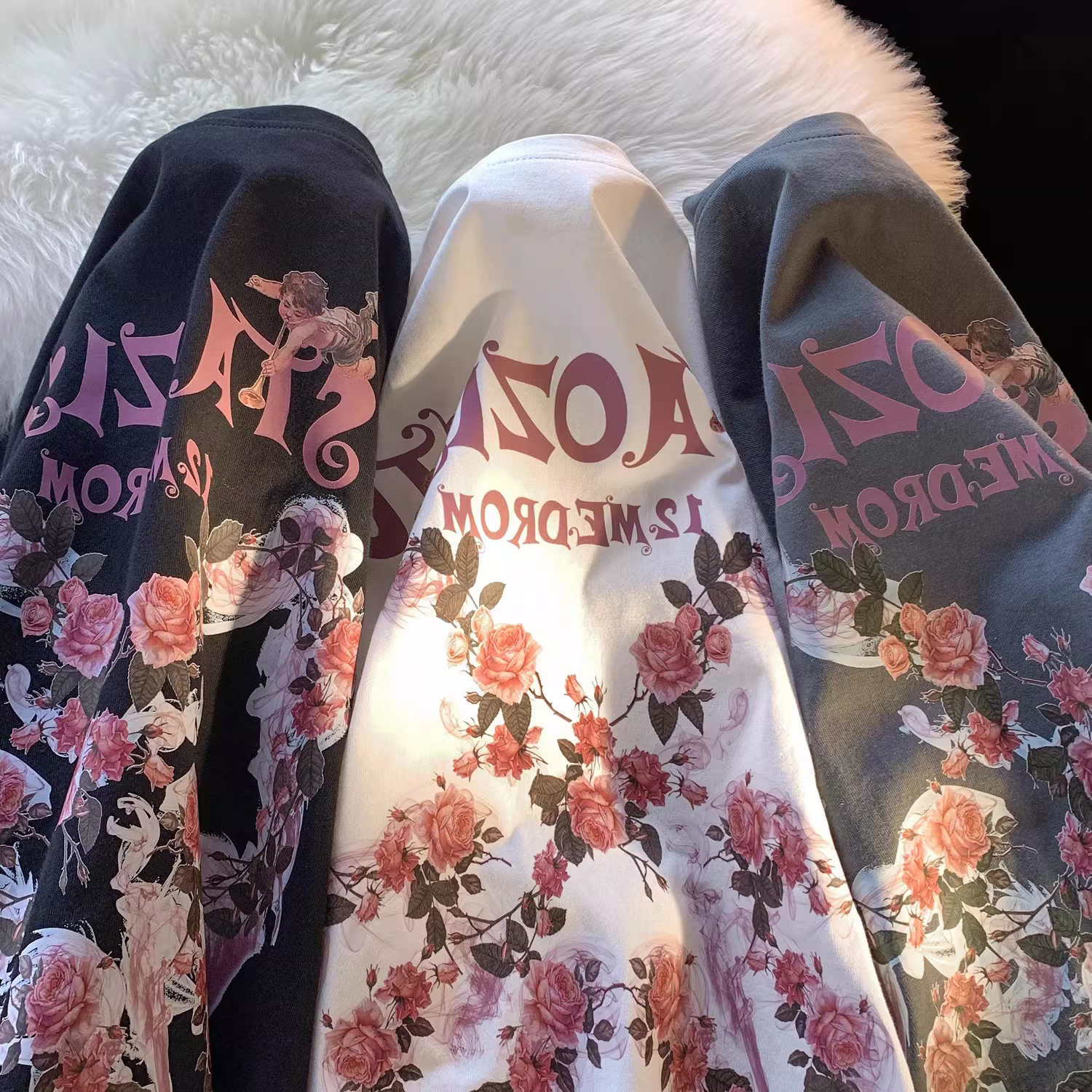 Áo thun cotton 100% tay ngắn in họa tiết đa năng mùa hè, hàng xuất khẩu, giá rẻ, thương hiệu thời trang, hàng mới.